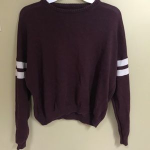 Brandy Melville Maroon Sweater
